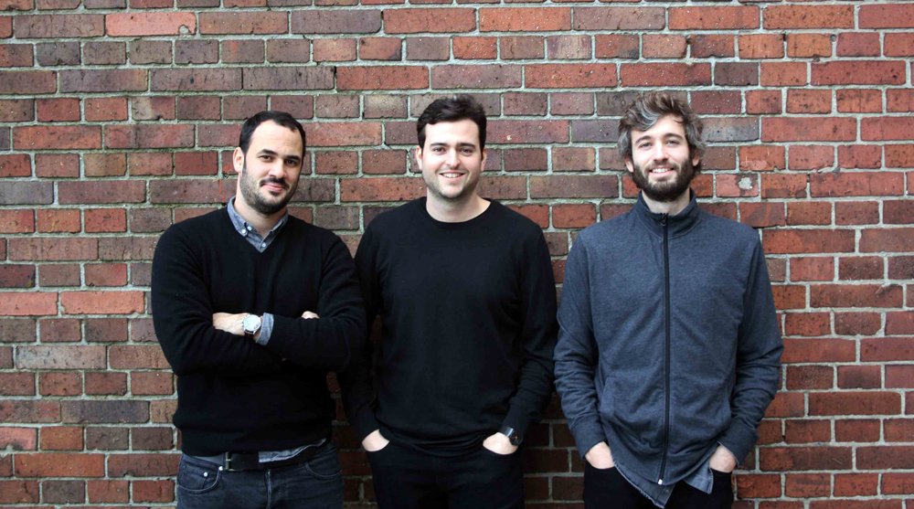 Ignacio Perez, Pablo Menéndez and Héctor Termenón